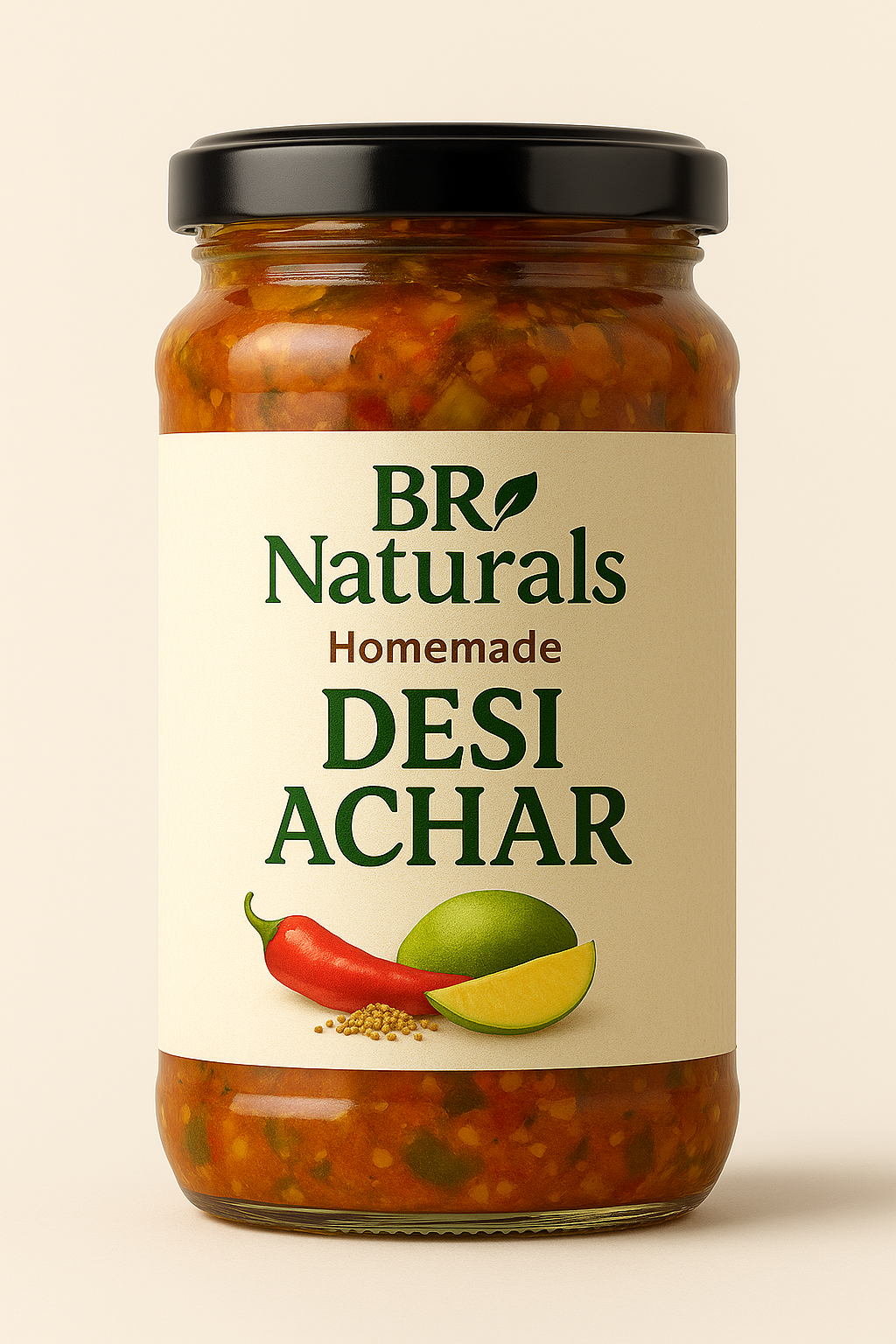 BR Naturals Desi Achar – Homestyle, Handcrafted (Mixed Achar)