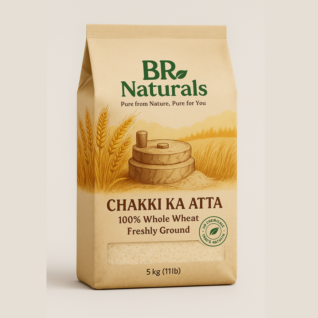 Chakki ka Atta – Freshly Ground, 100% Natural Whole Wheat Flour